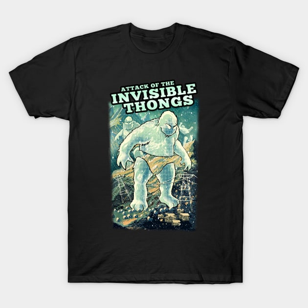 INVISIBLE THONGS T-Shirt by ADAMLAWLESS